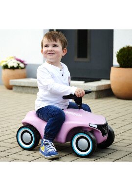 BIG Masinuta pentru copii fara pedale Bobby Car Neo rose cu roti din cauciuc silentios potrivita copiilor cu varsta peste 1 an cu greutatea pana la 50 kg - BKid.ro