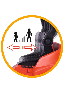 BIG Stivuitor cu pedale Linde Forklift - BKid.ro