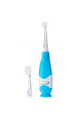 Brush Baby Periuta de dinti electrica BabySonic Blue 0-3 ani - BKid.ro