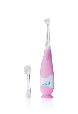 Brush Baby Periuta de dinti electrica BabySonic Pink 0-3 ani - BKid.ro