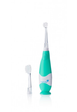 Brush Baby Periuta de dinti electrica BabySonic Turcoaz 0-3 ani - BKid.ro