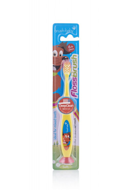 Brush Baby Periuta de dinti Flossbrush 6 ani+ - BKid.ro