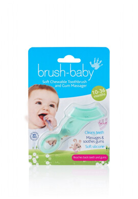 Brush Baby Periuta de dinti mestecabila 10-36 luni Chewable ToothBrush - BKid.ro
