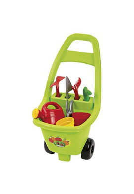 Ecoiffier Carucior cu Set Gradinarit - BKid.ro