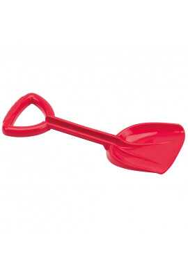 Ecoiffier Lopata din plastic pentru copii cu maner 32 cm Rosie - BKid.ro