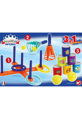 Ecoiffier Set Accesorii 3 Sporturi - BKid.ro