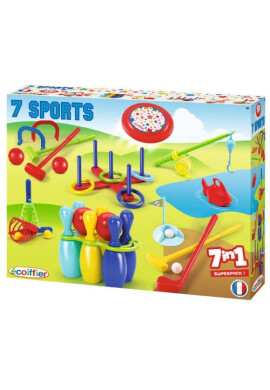 Ecoiffier Set Accesorii 7 Sporturi - BKid.ro