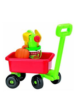 Ecoiffier Set Nisip in Carucior - BKid.ro