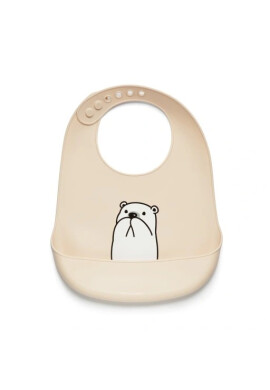 Kidnort Baveta ajustabila din silicon Retter Mjolk Bej - BKid.ro