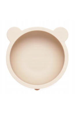 Kidnort Bol din silicon cu ventuza 300 ml Retter Mjolk Bej - BKid.ro