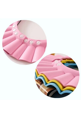 Little Mom Aparatoare sampon reglabila pentru copii Happy Bath Pink - BKid.ro