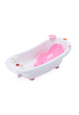 Little Mom Cadita ergonomica cu reductor detasabil si termometru Pink - BKid.ro