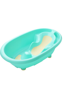 Little Mom Cadita ergonomica cu reductor incorporat si termometru DouDou Solid Green - BKid.ro