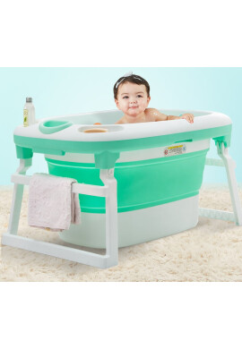 Little Mom Cadita pliabila Multi Foldable Bathtub Green - BKid.ro