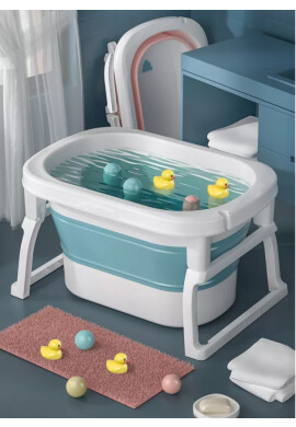 Little Mom Cadita pliabila Swimming Bucket Blue - BKid.ro