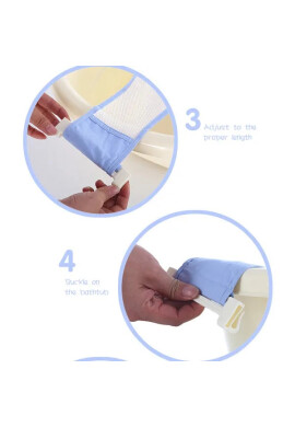 Little Mom Hamac cadita Cute Bear Blue - BKid.ro