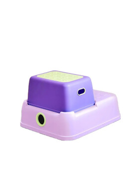 Little Mom Inaltator cu doua trepte Math Step Stool Purple - BKid.ro