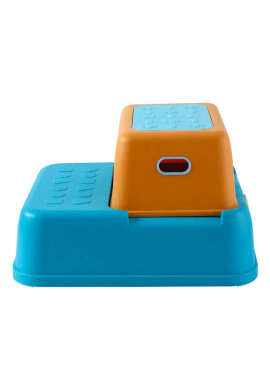 Little Mom Inaltator cu doua trepte Math Step Stool yellow - BKid.ro