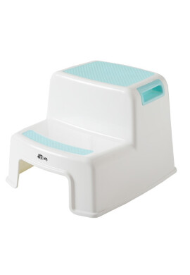 Little Mom Inaltator cu doua trepte si suprafata antiderapanta Blue - BKid.ro