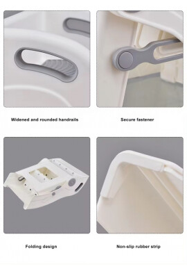 Little Mom Inaltator pliabil cu doua trepte Blue - BKid.ro