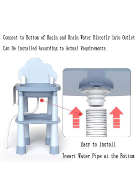 Little Mom Lavoar pentru igiena copiilor blue - BKid.ro