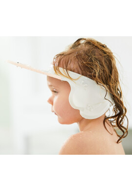 Little Mom Protectie baita pentru ochi si urechi copii ajustabila flexibila cu fixare prin clama dimensiune 27.5 x 26.5 cm Frog Green - BKid.ro