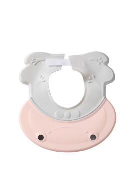 Little Mom Protectie baita pentru ochi si urechi copii ajustabila flexibila cu fixare prin clama dimensiune 27.5 x 26.5 cm Frog Pink - BKid.ro