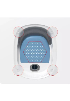 Little Mom Scaun de baie pentru bebelusi Blue - BKid.ro