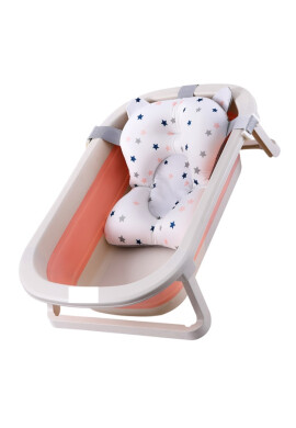 Little Mom Set Cadita pliabila cu termometru si Hamac Pink - BKid.ro