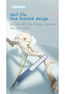 Little Mom Set manichiura 4 piese pentru bebelusi Care Blue - BKid.ro