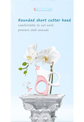 Little Mom Set manichiura 4 piese pentru bebelusi Care Pink - BKid.ro