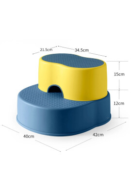 Little Mom Treapta inaltator 3 in 1 pentru copii Two Step Navy - BKid.ro