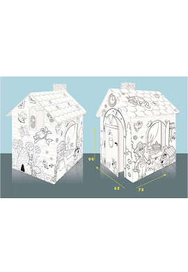 Mochtoys Casuta Coloreaza-ti Ferma - BKid.ro