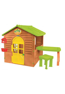 Mochtoys Casuta de joaca pentru copii cu masuta - BKid.ro
