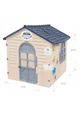Mochtoys Casuta de joaca pentru copii Gri 122 x 120 x 1205 cm - BKid.ro