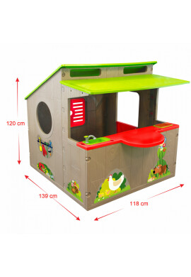Mochtoys Casuta pentru copii Garden House cu bucatarie - BKid.ro