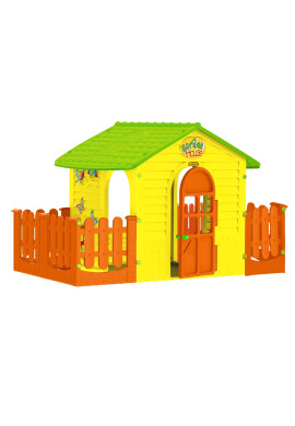 Mochtoys Casuta pentru copii Garden House cu gardut 11105 - BKid.ro