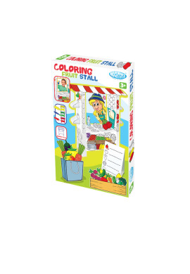 Mochtoys Coloreaza-ti Piata de legume - BKid.ro