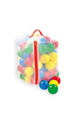 Mochtoys Set 100 bile colorate in saculet - BKid.ro