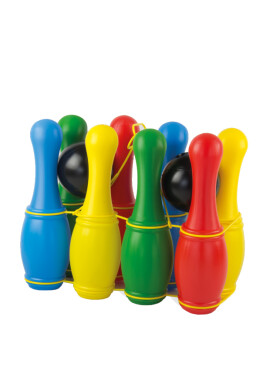 Mochtoys Set bowling cu 8 popice si bile - BKid.ro