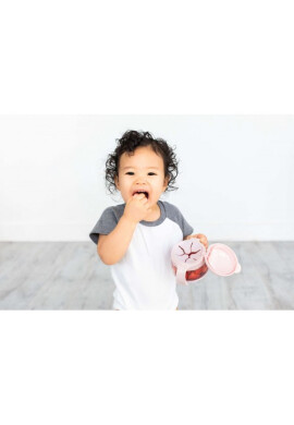 Ubbi Cana pentru gustare roz deschis - BKid.ro