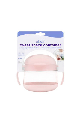 Ubbi Cana pentru gustare roz deschis - BKid.ro