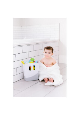 Ubbi Cos depozitare jucarii de baie gri - BKid.ro