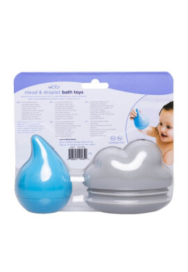 Ubbi Set 2 jucarii de baie norisor si picatura de ploaie - BKid.ro