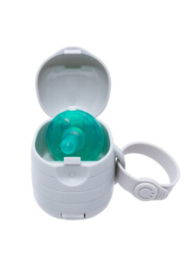 Ubbi Suport suzeta portabil On The Go gri - BKid.ro