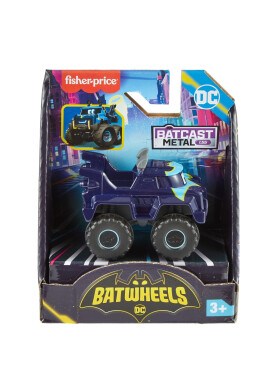 Fisher Price Mini vehicul din metal Batwheels Buff the Bat-Truck 1:55 HML18 - BKid.ro