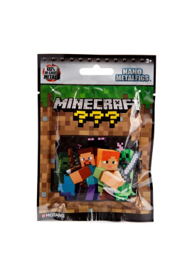 Jada Nano figurina surpriza din metal Minecraft 4 cm - BKid.ro