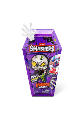 Zuru Set figurine si accesorii Smashers Horror House Medium Alb S1 - BKid.ro