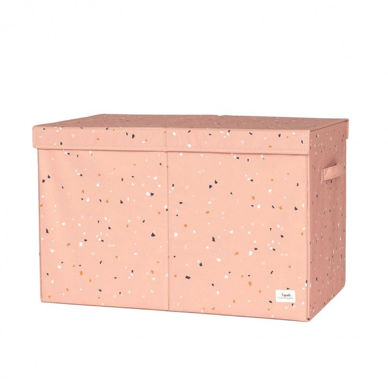 3 Sprouts Cufar pliabil pentru camera copiilor material reciclat Terrazzo Clay