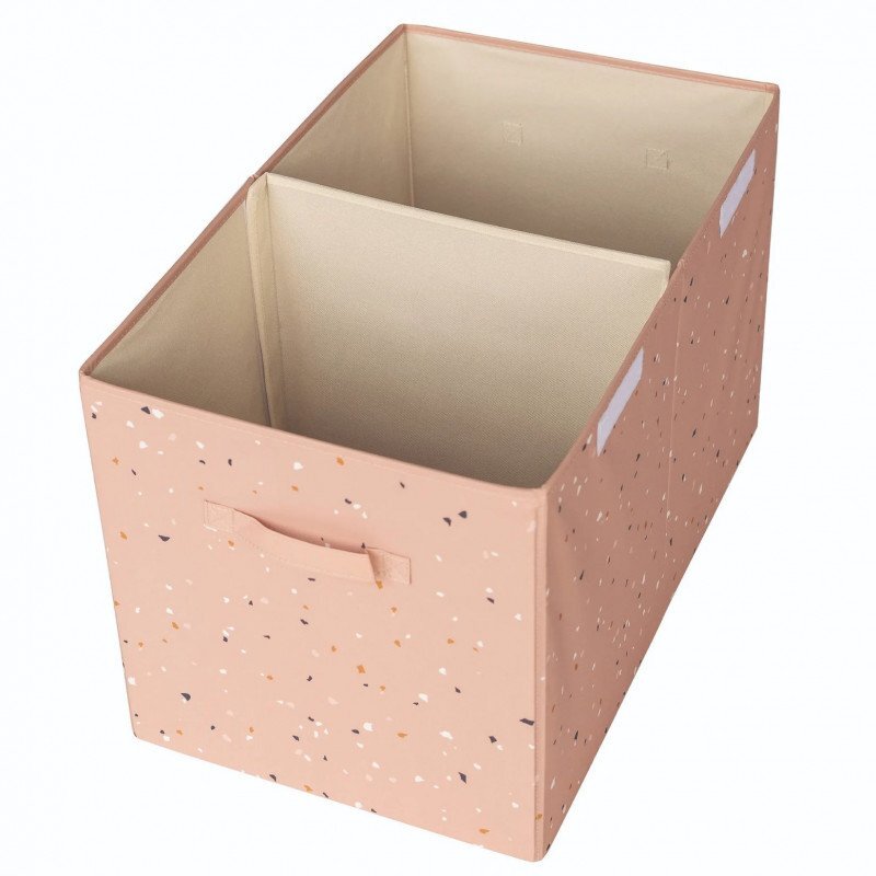 3 Sprouts Cufar pliabil pentru camera copiilor material reciclat Terrazzo Clay